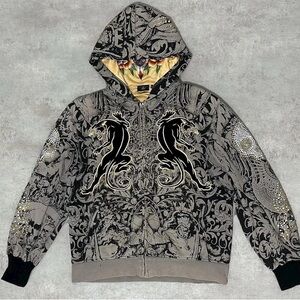 Y2K rare Christian Audigier x ED HARDY hoodie